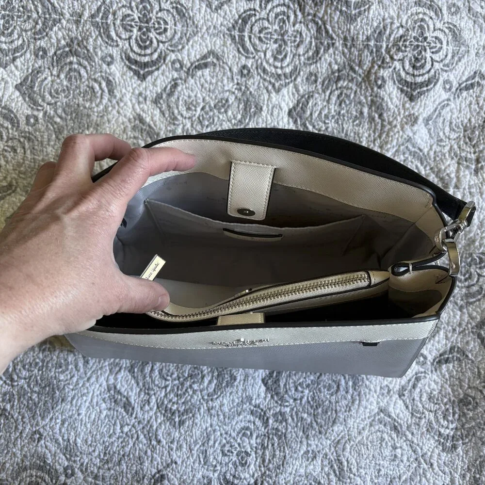 Kate Spade Madison Colorblock Medium Top Handle Satchel KK286 - Picture 13 of 14